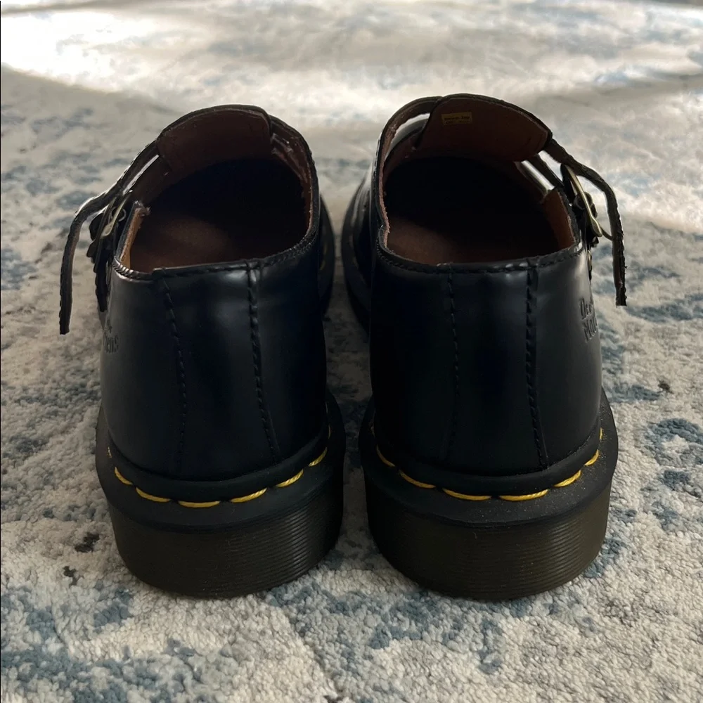 Dr. Martens Black Mary Jane Shoes - Picture 3 of 6